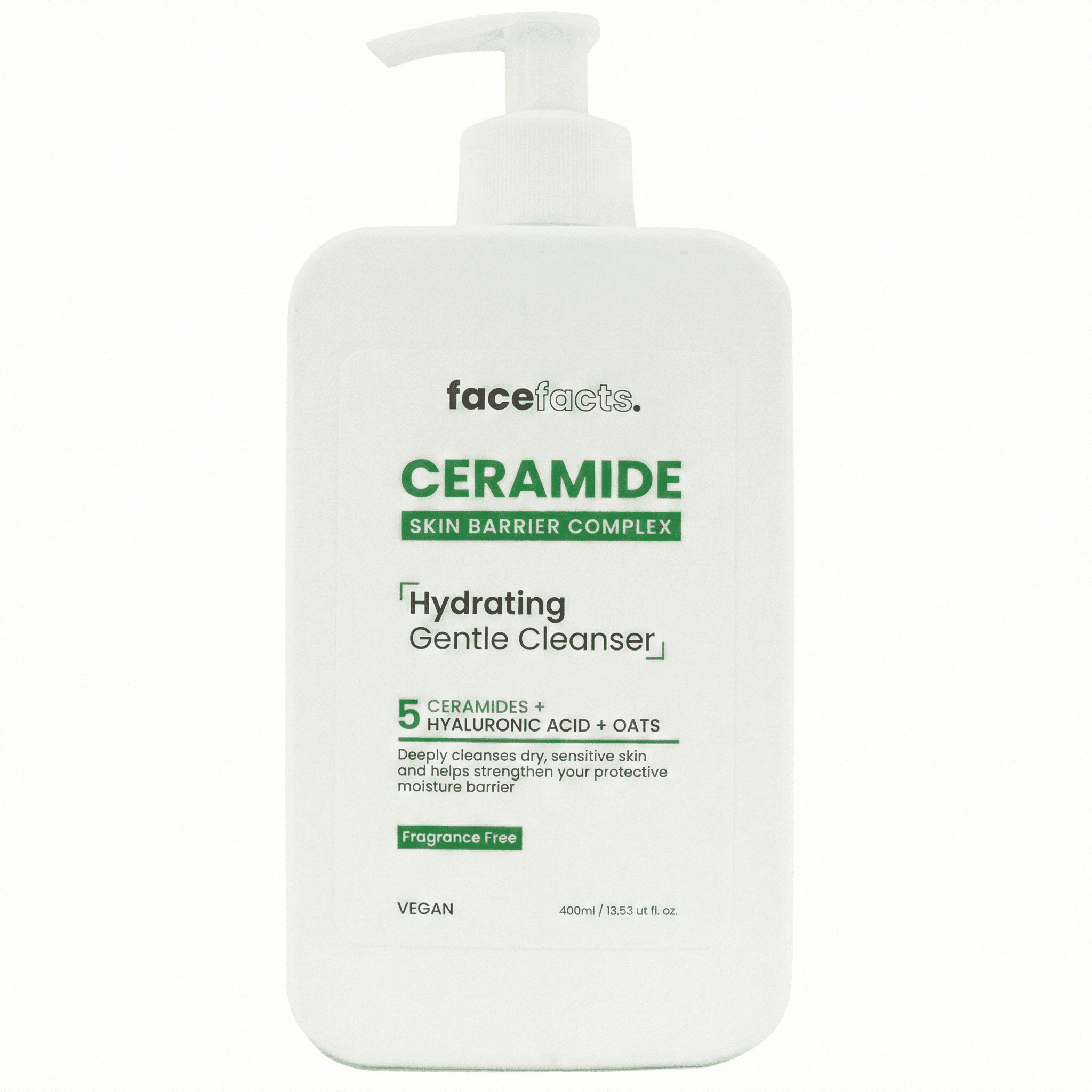 Face Facts Ceramide Hydrating Gentle Cleanser - 400ml